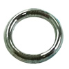 Donut Zinc Alloy Jewelry Findings, outer dia:6mm inner dia:4.5mm, Sold by Bag 