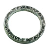 Donut Zinc Alloy Jewelry Findings, outer dia:22mm inner dia:17mm, Sold by Bag