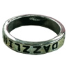 Donut Zinc Alloy Jewelry Findings, outer dia:21.5mm inner dia:17mm, Sold by Bag