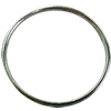 Donut Zinc Alloy Jewelry Findings, outer dia:39mm inner dia:35mm, Sold by Bag