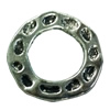 Donut Zinc Alloy Jewelry Findings, outer dia:24mm inner dia:14mm, Sold by Bag
