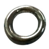 Donut Zinc Alloy Jewelry Findings, outer dia:7mm inner dia:5mm, Sold by Bag
