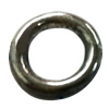 Donut Zinc Alloy Jewelry Findings, outer dia:7mm inner dia:5mm, Sold by Bag