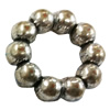 Donut Zinc Alloy Jewelry Findings, outer dia:15mm inner dia:7mm, Sold by Bag