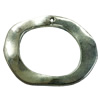 Pendant. Fashion Zinc Alloy Jewelry Findings. Donut 36x45mm. Sold by Bag
