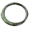 Donut Zinc Alloy Jewelry Findings, outer dia:22mm inner dia:17mm, Sold by Bag