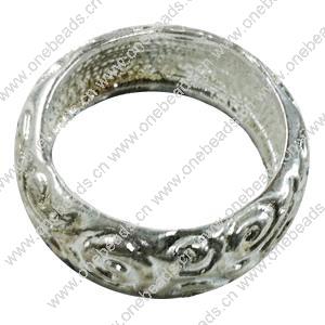 Donut Zinc Alloy Jewelry Findings, outer dia:22mm inner dia:17mm, Sold by Bag