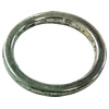 Donut Zinc Alloy Jewelry Findings, outer dia:25mm inner dia:21mm, Sold by Bag
