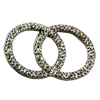 Donut Zinc Alloy Jewelry Findings, 14x21mm, Sold by Bag
