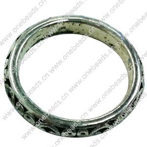 Donut Zinc Alloy Jewelry Findings, outer dia:21mm inner dia:16.5mm, Sold by Bag