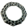 Donut Zinc Alloy Jewelry Findings, outer dia:46mm inner dia:29mm, Sold by Bag
