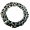 Donut Zinc Alloy Jewelry Findings, outer dia:46mm inner dia:29mm, Sold by Bag