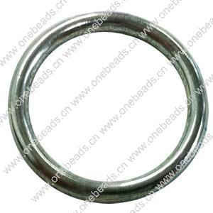 Donut Zinc Alloy Jewelry Findings, outer dia:31mm inner dia:24mm, Sold by Bag