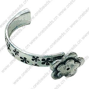 Zinc Alloy Cord End Caps. Fashion Jewelry findings. 58x31mm, Hole:8x4mm, Sold by Bag