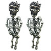 Pendant. Fashion Zinc Alloy Jewelry Findings. Skeleton 65x27x8mm. Sold by PC