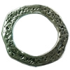Donut Zinc Alloy Jewelry Findings, outer dia:41mm inner dia:26mm, Sold by PC
