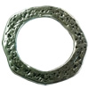 Donut Zinc Alloy Jewelry Findings, outer dia:41mm inner dia:26mm, Sold by PC