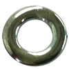 Donut Zinc Alloy Jewelry Findings, outer dia:14mm inner dia:7mm, Sold by Bag