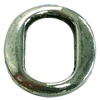 Donut Zinc Alloy Jewelry Findings, outer dia:12.5x14mm inner dia:7x10mm, Sold by Bag
