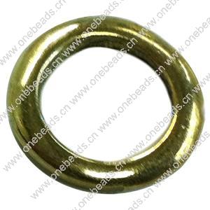 Donut Zinc Alloy Jewelry Findings, outer dia:16mm inner dia:11mm, Sold by Bag