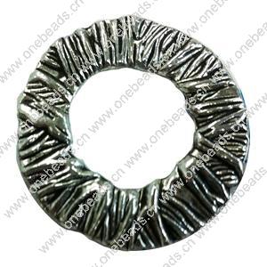 Donut Zinc Alloy Jewelry Findings, 41mm, Sold by PC