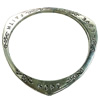 Donut Zinc Alloy Jewelry Findings, outer dia:76mm inner dia:62mm, Sold by PC