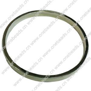 Donut Zinc Alloy Jewelry Findings, outer dia:78mm inner dia:70mm, Sold by PC