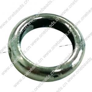 Donut Zinc Alloy Jewelry Findings, outer dia:8mm inner dia:6mm, Sold by Bag