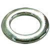 Donut Zinc Alloy Jewelry Findings, outer dia:25mm inner dia:15mm, Sold by Bag