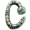 Clasps. Fashion Zinc Alloy jewelry findings. 11x16mm. Sold by KG
