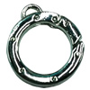 Zinc Alloy Clasp, Fashion Jewelry Clasp, 20mm, Sold by Bag
