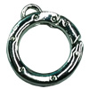 Zinc Alloy Clasp, Fashion Jewelry Clasp, 20mm, Sold by Bag