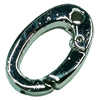 Zinc Alloy Clasp, Fashion Jewelry Clasp, 10x16mm, Sold by Bag
