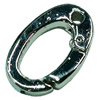 Zinc Alloy Clasp, Fashion Jewelry Clasp, 10x16mm, Sold by Bag