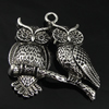 Pendant. Fashion Zinc Alloy Jewelry Findings. Animal 41x40mm. Sold by Bag
