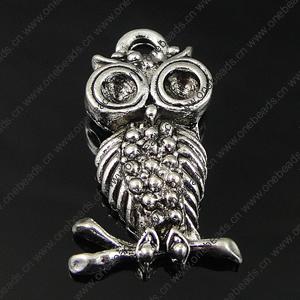 Pendant. Fashion Zinc Alloy Jewelry Findings. Animal 26x15mm. Sold by Bag