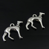 Pendant. Fashion Zinc Alloy Jewelry Findings. Animal 23x19mm. Sold by Bag

