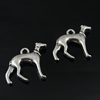 Pendant. Fashion Zinc Alloy Jewelry Findings. Animal 23x19mm. Sold by Bag