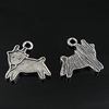 Pendant. Fashion Zinc Alloy Jewelry Findings. Animal 20x19mm. Sold by Bag
