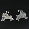 Pendant. Fashion Zinc Alloy Jewelry Findings. Animal 20x19mm. Sold by Bag