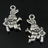 Pendant. Fashion Zinc Alloy Jewelry Findings. Animal 22x13mm. Sold by Bag
