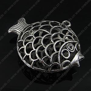 Pendant. Fashion Zinc Alloy Jewelry Findings. Animal 58x50mm. Sold by PC