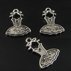 Pendant. Fashion Zinc Alloy Jewelry Findings. clothes 15x21mm, Sold by Bag