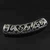 Tube, Fashion Zinc Alloy Jewelry Findings，52.5x12mm, Sold by PC
