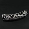 Tube, Fashion Zinc Alloy Jewelry Findings，52.5x12mm, Sold by PC