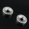 Spacer beads, Fashion Zinc Alloy jewelry findings, 8x8mm，Hole size:2mm. Sold by bag