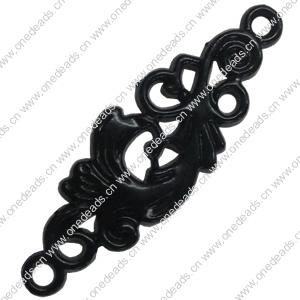 Electrophoresis Connector. Fashion Zinc Alloy Jewelry Findings. Flower 16.5x36mm. Sold by Bag 