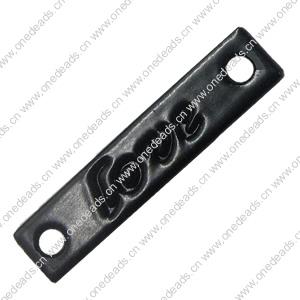 Electrophoresis Connector. Fashion Zinc Alloy Jewelry Findings. Rectangle 5.5x25mm. Sold by Bag 