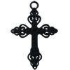 Electrophoresis Pendant. Fashion Zinc Alloy Jewelry Findings. Cross 50x34mm. Sold by Bag 