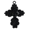Electrophoresis Pendant. Fashion Zinc Alloy Jewelry Findings. Cross 34x46mm. Sold by Bag 
